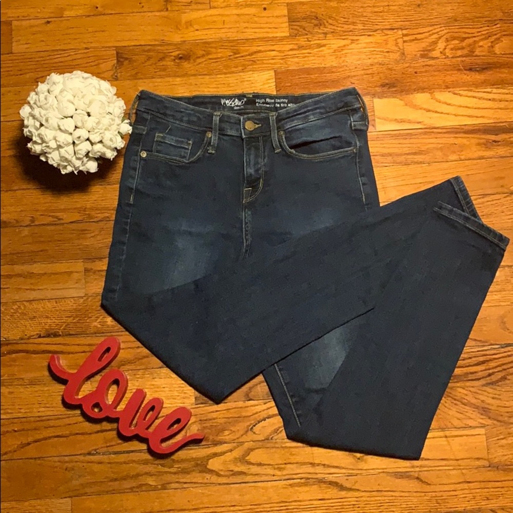 High Rise Skinny Mossimo Jeans